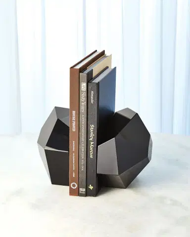 Global Views Crystal Bookends, Set of 2 | Thumbnail 4 Global Views Crystal Bookends, Set of 2 | Thumbnail 4