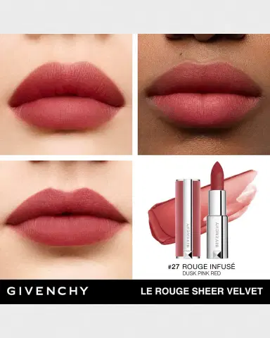 Givenchy Le Rouge Sheer Velvet Lipstick | Thumbnail 2 Givenchy Le Rouge Sheer Velvet Lipstick | Thumbnail 2