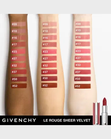 Givenchy Le Rouge Sheer Velvet Lipstick | Thumbnail 2 Givenchy Le Rouge Sheer Velvet Lipstick | Thumbnail 2