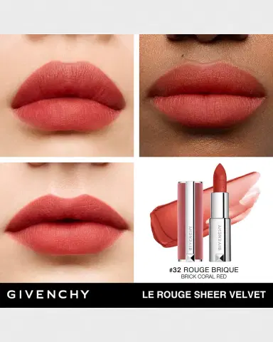 Givenchy Le Rouge Sheer Velvet Lipstick | Thumbnail 3 Givenchy Le Rouge Sheer Velvet Lipstick | Thumbnail 3
