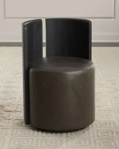 Arteriors Hoover Leather Chair | Thumbnail 1 Arteriors Hoover Leather Chair | Thumbnail 1
