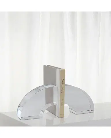 Port 68 Nolan Crystal Bookends | Thumbnail 2 Port 68 Nolan Crystal Bookends | Thumbnail 2