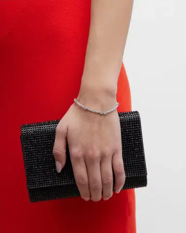 Neiman Marcus Diamonds 18K White Gold Diamond Tennis Bracelet, 4.80tcw, 7"L | Thumbnail 1 Neiman Marcus Diamonds 18K White Gold Diamond Tennis Bracelet, 4.80tcw, 7"L | Thumbnail 1