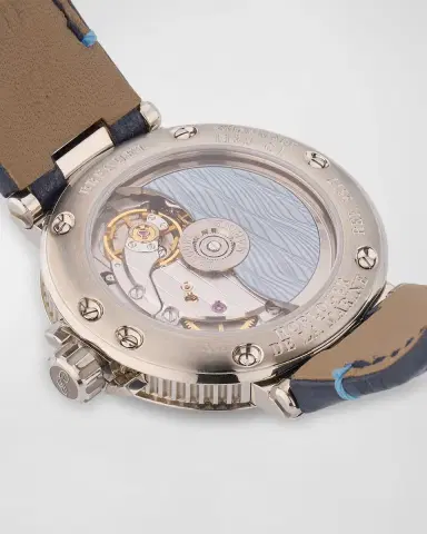 Breguet Stainless Steel Marine 33.8mm Watch with Blue Alligator Strap | Thumbnail 5 Breguet Stainless Steel Marine 33.8mm Watch with Blue Alligator Strap | Thumbnail 5