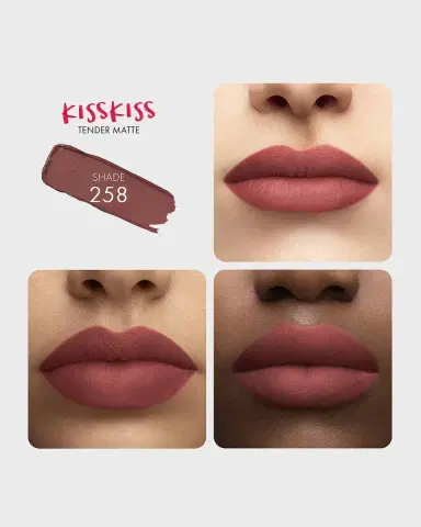 Guerlain KissKiss Tender 16-Hour Comfort Lightweight Luminous Matte Lipstick | Thumbnail 2 Guerlain KissKiss Tender 16-Hour Comfort Lightweight Luminous Matte Lipstick | Thumbnail 2