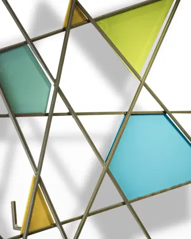 Karo Studios Glass and Metal Wall Sculpture | Thumbnail 3 Karo Studios Glass and Metal Wall Sculpture | Thumbnail 3