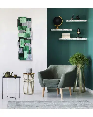Karo Studios Glass and Metal Wall Sculpture | Thumbnail 2 Karo Studios Glass and Metal Wall Sculpture | Thumbnail 2