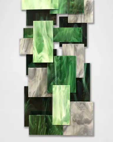 Karo Studios Glass and Metal Wall Sculpture | Thumbnail 3 Karo Studios Glass and Metal Wall Sculpture | Thumbnail 3