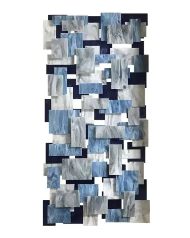Karo Studios Glass and Metal Wall Sculpture | Thumbnail 1 Karo Studios Glass and Metal Wall Sculpture | Thumbnail 1