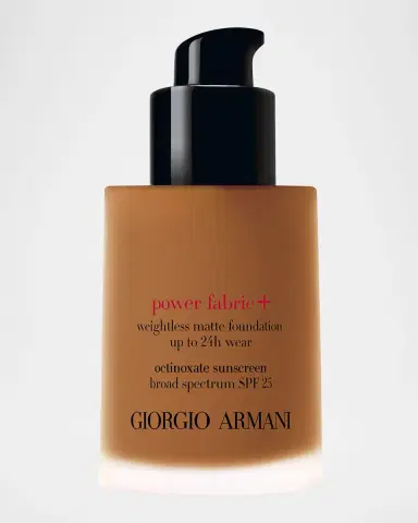 ARMANI beauty Power Fabric+ Matte Foundation with Broad-Spectrum SPF 25 | Thumbnail 5 ARMANI beauty Power Fabric+ Matte Foundation with Broad-Spectrum SPF 25 | Thumbnail 5