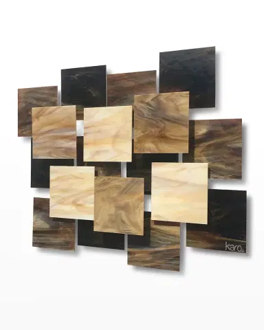 Karo Studios Glass and Metal Wall Sculpture | Thumbnail 2 Karo Studios Glass and Metal Wall Sculpture | Thumbnail 2