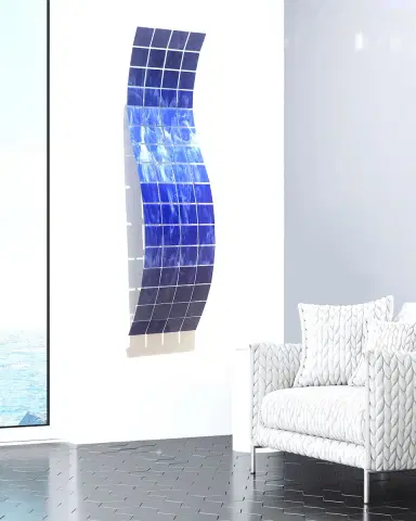 Karo Studios Glass and Metal Wall Sculpture | Thumbnail 2 Karo Studios Glass and Metal Wall Sculpture | Thumbnail 2