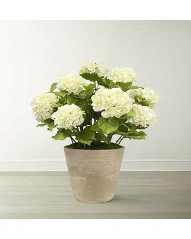 Winward Home Faux Hydrangeas in Planter | Thumbnail 2 Winward Home Faux Hydrangeas in Planter | Thumbnail 2