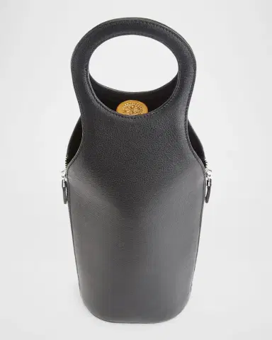 Royce New York Monogrammed Leather Wine Champagne Bottle Carrying Case, Personalized | Thumbnail 3 Royce New York Monogrammed Leather Wine Champagne Bottle Carrying Case, Personalized | Thumbnail 3