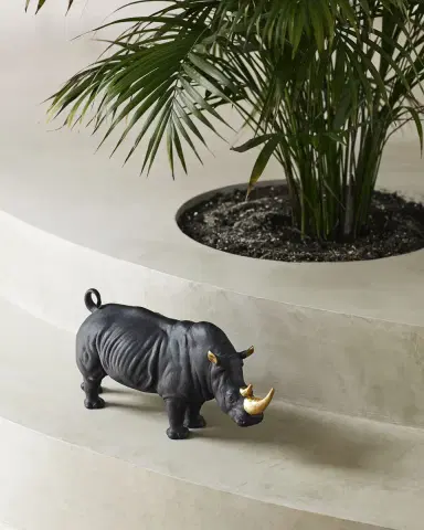 Lladro Limited Edition Rhino Sculpture | Thumbnail 2 Lladro Limited Edition Rhino Sculpture | Thumbnail 2