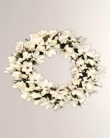Winward Home Tree Magnolia Wreath | Thumbnail 3 Winward Home Tree Magnolia Wreath | Thumbnail 3