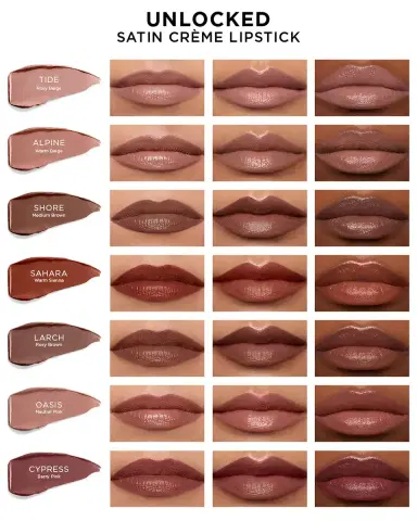 Hourglass Cosmetics Unlocked Satin Creme Lipstick | Thumbnail 2 Hourglass Cosmetics Unlocked Satin Creme Lipstick | Thumbnail 2