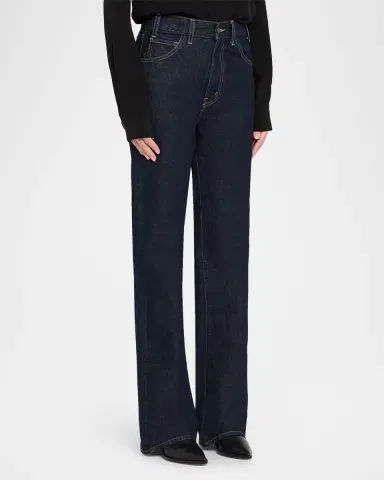 Nili Lotan Joan Straight-Leg Jeans | Thumbnail 3 Nili Lotan Joan Straight-Leg Jeans | Thumbnail 3