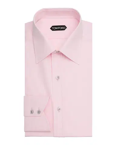 TOM FORD Men's Cotton Dress Shirt | Thumbnail 2 TOM FORD Men's Cotton Dress Shirt | Thumbnail 2