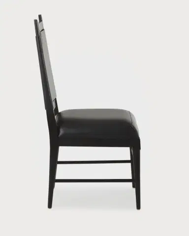 Arteriors Keegan Leather Dining Chair | Thumbnail 2 Arteriors Keegan Leather Dining Chair | Thumbnail 2
