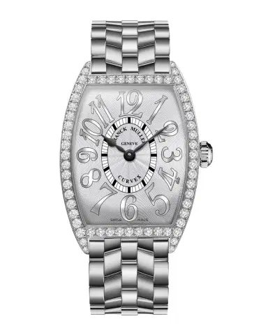 Franck Muller Stainless Steel Cintree Curvex Diamond Watch with Bracelet Strap | Thumbnail 1 Franck Muller Stainless Steel Cintree Curvex Diamond Watch with Bracelet Strap | Thumbnail 1