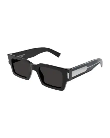 Saint Laurent Men's Rectangle Acetate Sunglasses with Logo | Thumbnail 1 Saint Laurent Men's Rectangle Acetate Sunglasses with Logo | Thumbnail 1