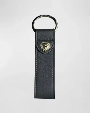 Bell'INVITO Leather Logo Keychain | Thumbnail 3 Bell'INVITO Leather Logo Keychain | Thumbnail 3