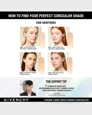 Givenchy Prisme Libre Skin-Caring 24-Hour Hydrating & Correcting Multi-Use Concealer | Thumbnail 4 Givenchy Prisme Libre Skin-Caring 24-Hour Hydrating & Correcting Multi-Use Concealer | Thumbnail 4