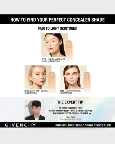 Givenchy Prisme Libre Skin-Caring 24-Hour Hydrating & Correcting Multi-Use Concealer | Thumbnail 4 Givenchy Prisme Libre Skin-Caring 24-Hour Hydrating & Correcting Multi-Use Concealer | Thumbnail 4