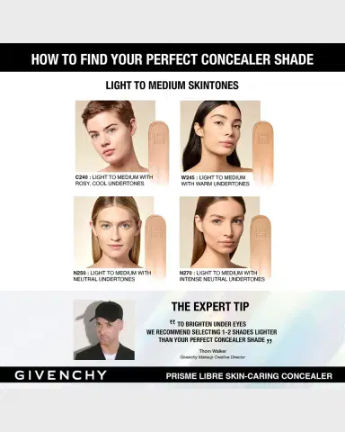 Givenchy Prisme Libre Skin-Caring 24-Hour Hydrating & Correcting Multi-Use Concealer | Thumbnail 4 Givenchy Prisme Libre Skin-Caring 24-Hour Hydrating & Correcting Multi-Use Concealer | Thumbnail 4
