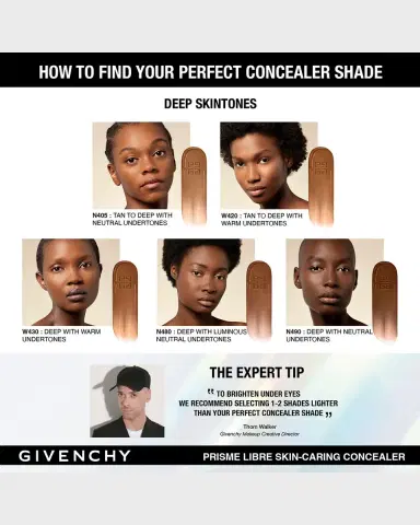 Givenchy Prisme Libre Skin-Caring 24-Hour Hydrating & Correcting Multi-Use Concealer | Thumbnail 4 Givenchy Prisme Libre Skin-Caring 24-Hour Hydrating & Correcting Multi-Use Concealer | Thumbnail 4