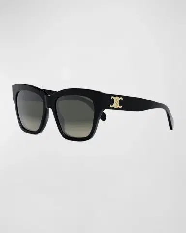 CELINE Triomphe Square Acetate Sunglasses | Thumbnail 3 CELINE Triomphe Square Acetate Sunglasses | Thumbnail 3