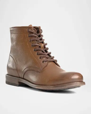 Frye Men's Tyler Leather Ankle Boots | Thumbnail 2 Frye Men's Tyler Leather Ankle Boots | Thumbnail 2