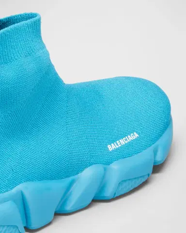 Balenciaga Kid 's Knit Sock Trainer Sneakers | Thumbnail 4 Balenciaga Kid 's Knit Sock Trainer Sneakers | Thumbnail 4