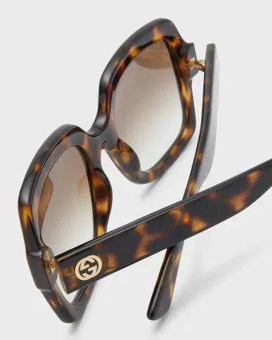 Gucci Gradient GG Square Injection Plastic Sunglasses | Thumbnail 5 Gucci Gradient GG Square Injection Plastic Sunglasses | Thumbnail 5