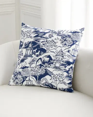 Eastern Accents Tenzin Decorative Pillow | Thumbnail 2 Eastern Accents Tenzin Decorative Pillow | Thumbnail 2