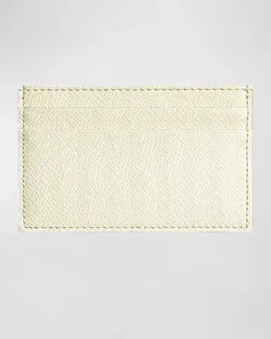 Bell'INVITO Chevron Leather Credit Card Case | Thumbnail 3 Bell'INVITO Chevron Leather Credit Card Case | Thumbnail 3