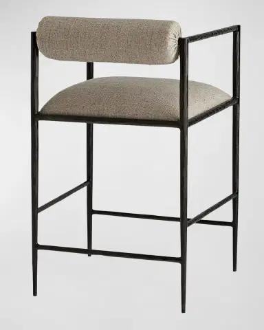 Arteriors Barbana Counter Stool | Thumbnail 3 Arteriors Barbana Counter Stool | Thumbnail 3