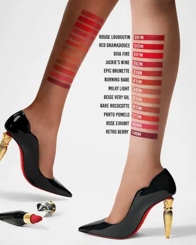 Christian Louboutin Rouge Louboutin Velvet Matte Lipstick | Thumbnail 5 Christian Louboutin Rouge Louboutin Velvet Matte Lipstick | Thumbnail 5