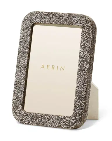 AERIN Modern Faux Shagreen Frame | Thumbnail 2 AERIN Modern Faux Shagreen Frame | Thumbnail 2