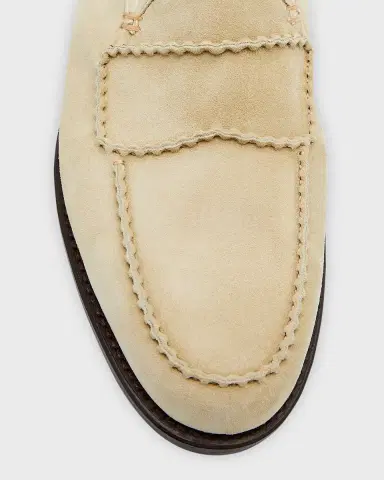 John Lobb Men's Bath Suede Penny Loafers | Thumbnail 4 John Lobb Men's Bath Suede Penny Loafers | Thumbnail 4
