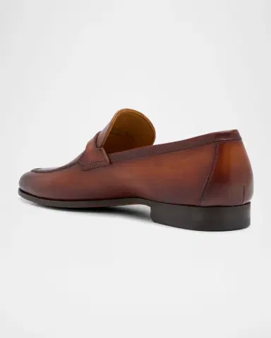 Magnanni Men's Silvano Apron Toe Bit Loafers | Thumbnail 3 Magnanni Men's Silvano Apron Toe Bit Loafers | Thumbnail 3