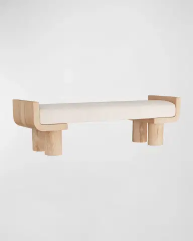 Arteriors Wesley Bench, 64" | Thumbnail 3 Arteriors Wesley Bench, 64" | Thumbnail 3