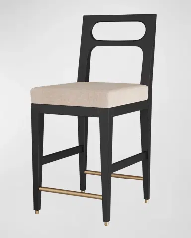 Arteriors Thaden Counter Stool, 23.5" | Thumbnail 3 Arteriors Thaden Counter Stool, 23.5" | Thumbnail 3