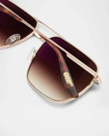 Barton Perreira Men 's Royale Titanium Aviator Sunglasses | Thumbnail 3 Barton Perreira Men 's Royale Titanium Aviator Sunglasses | Thumbnail 3