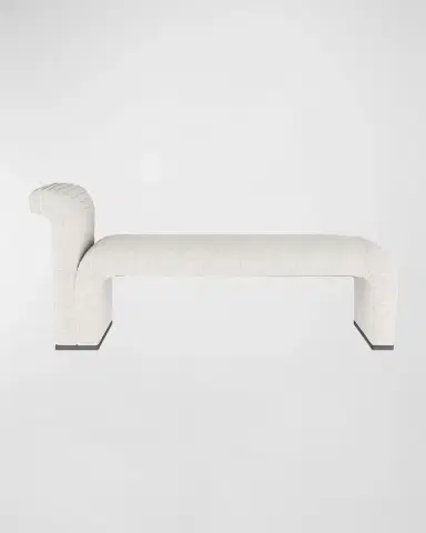 Arteriors Weaver Bouclé Chaise | Thumbnail 2 Arteriors Weaver Bouclé Chaise | Thumbnail 2