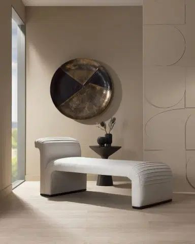 Arteriors Weaver Bouclé Chaise | Thumbnail 4 Arteriors Weaver Bouclé Chaise | Thumbnail 4
