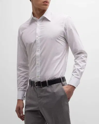 Charvet French-Cuff Dress Shirt | Thumbnail 6 Charvet French-Cuff Dress Shirt | Thumbnail 6