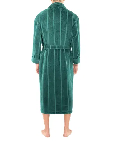 Majestic International Men's Ultra Lux Jacquard Shawl Robe | Thumbnail 1 Majestic International Men's Ultra Lux Jacquard Shawl Robe | Thumbnail 1
