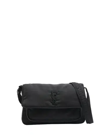 Saint Laurent Men's Niki Nylon Messenger Bag | Thumbnail 1 Saint Laurent Men's Niki Nylon Messenger Bag | Thumbnail 1
